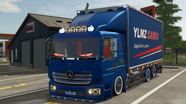 МОД Mercedes-Benz Atego 823 v1.0.0.0 (1.24.x) ДЛЯ FARMING SIMULATOR 2025