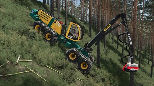 МОД Lizard LogFlex 8HM v1.0.0.0 (1.24.x) ДЛЯ FARMING SIMULATOR 2025