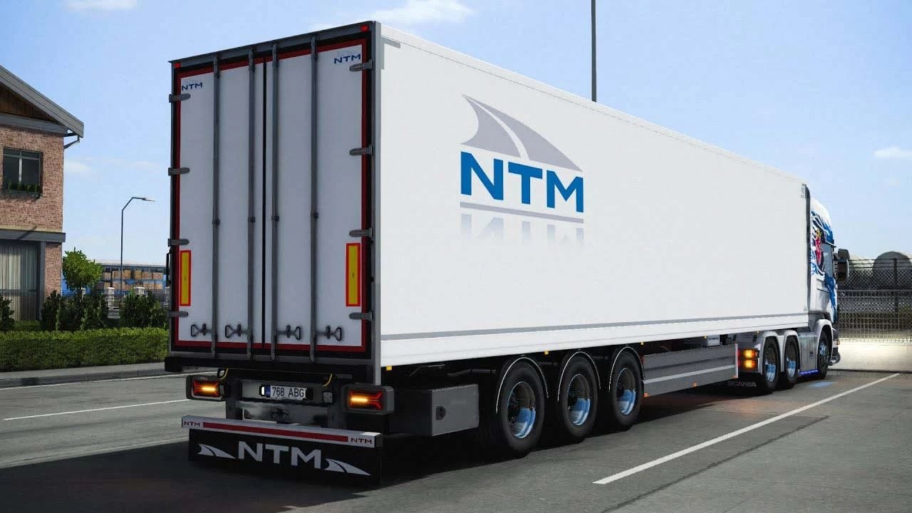 МОД NTM Trailers by Kast v2.2 ДЛЯ EURO TRUCK SIMULATOR 2