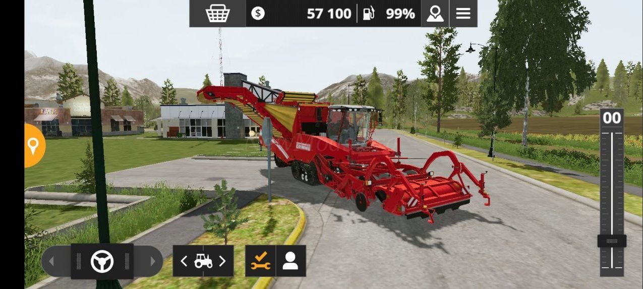 Мод Grimme Tectron 415 версия 07.11.22 для Farming Simulator 20