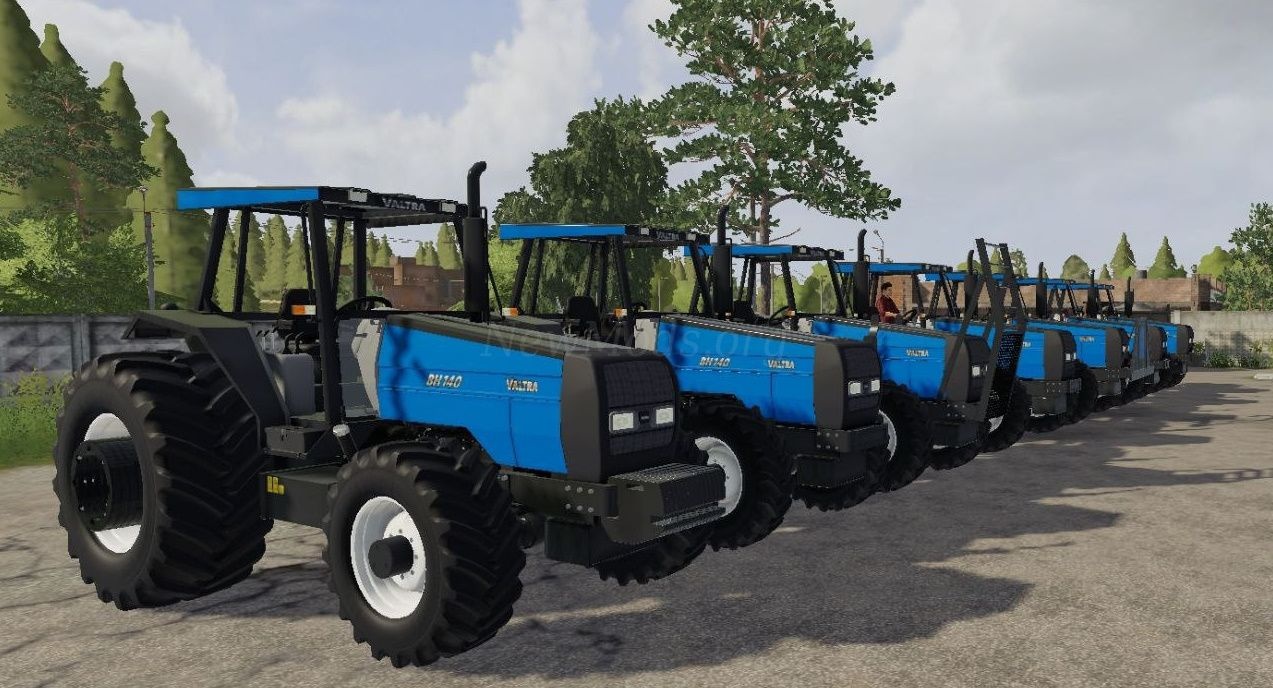 Мод Valtra Valmet 8750 версия 06.11.22 для Farming Simulator 20