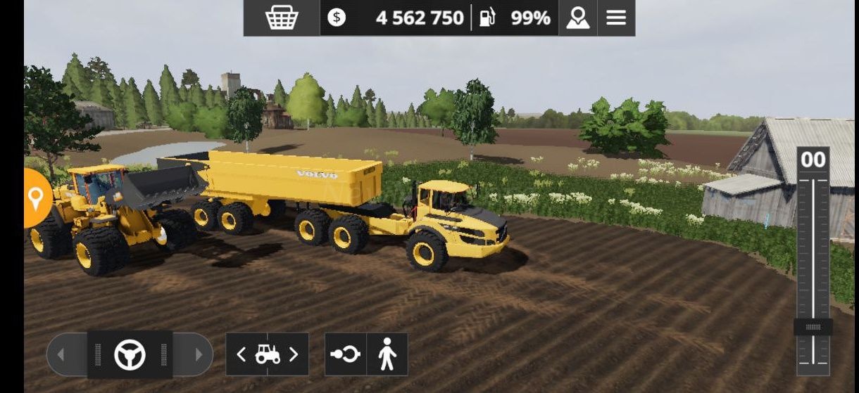 Мод Volvo A40G and Volvo L350H Loader версия 12.11.22 для Farming Simulator 20