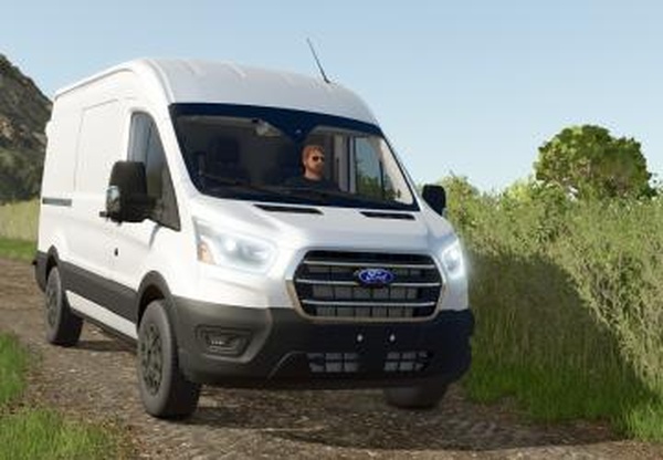 Мод Ford Transit MK8 версия 1.8.0.1 для Farming Simulator 2025 (v1.24.x)