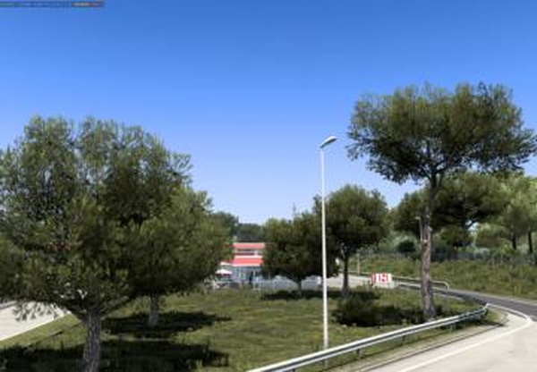 Мод Tree improved 4k версия 3.8 для Euro Truck Simulator 2 (v1.61.x)