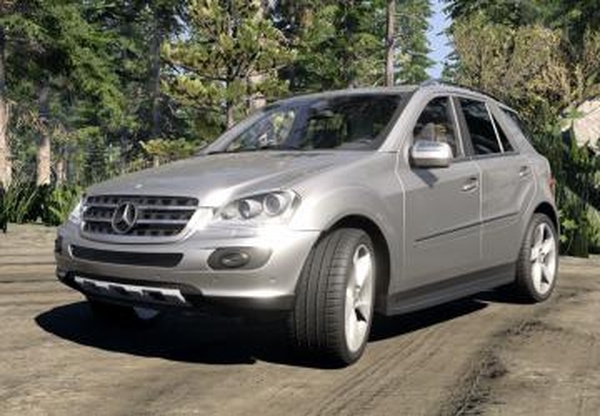 Мод Mercedes-Benz M-Class (W164) версия 3.0 для BeamNG.drive (v0.40.x)