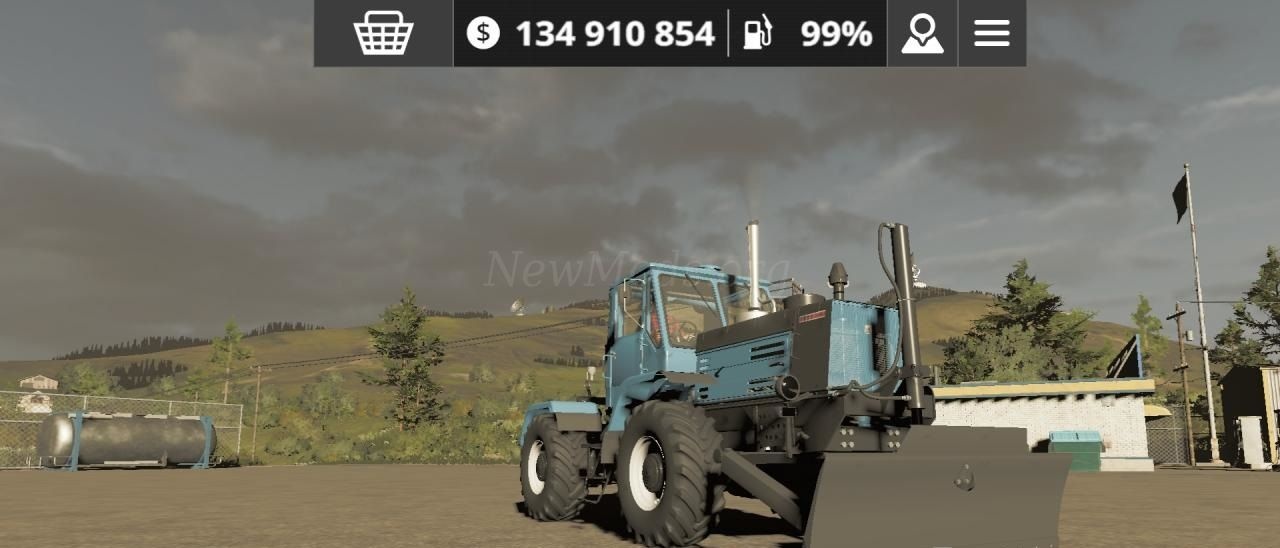 Мод HTZ T-150k-09 Bulldozer версия 12.11.22 для Farming Simulator 20
