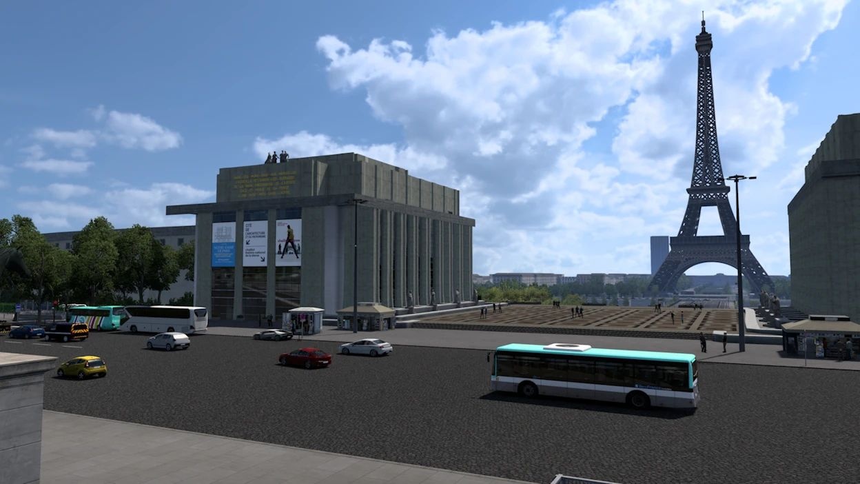 МОД Île-de-France (Paris Suburbs) Map 1:1 v0.1.6e ДЛЯ EURO TRUCK SIMULATOR 2