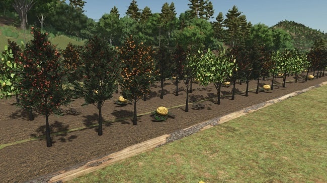 МОД Fruit Orchards v1.2.0.6 (1.24.x) ДЛЯ FARMING SIMULATOR 2025