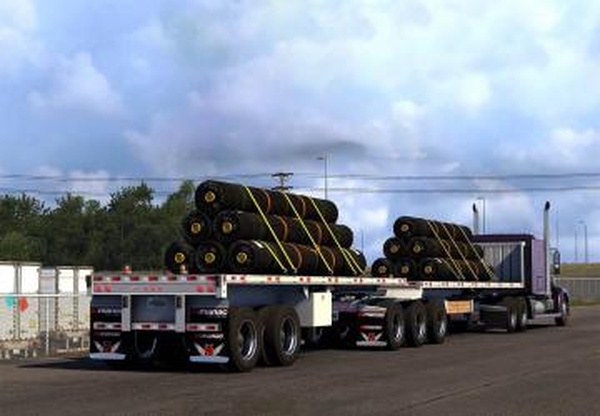 Мод USA Trailer Pack версия 9.5 для American Truck Simulator (v1.61.x)