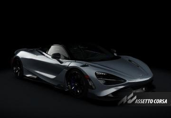 Мод Mclaren 765LT Peacekeeper версия 1.3 для Assetto Corsa