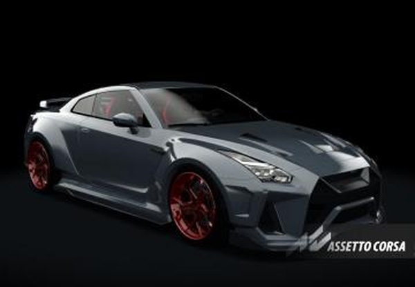 Мод Nissan GTR 2021 XGT версия v1.1 для Assetto Corsa