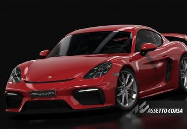 Мод Porsche 718 Cayman GT4 2019 Style2 версия V1.0 для Assetto Corsa