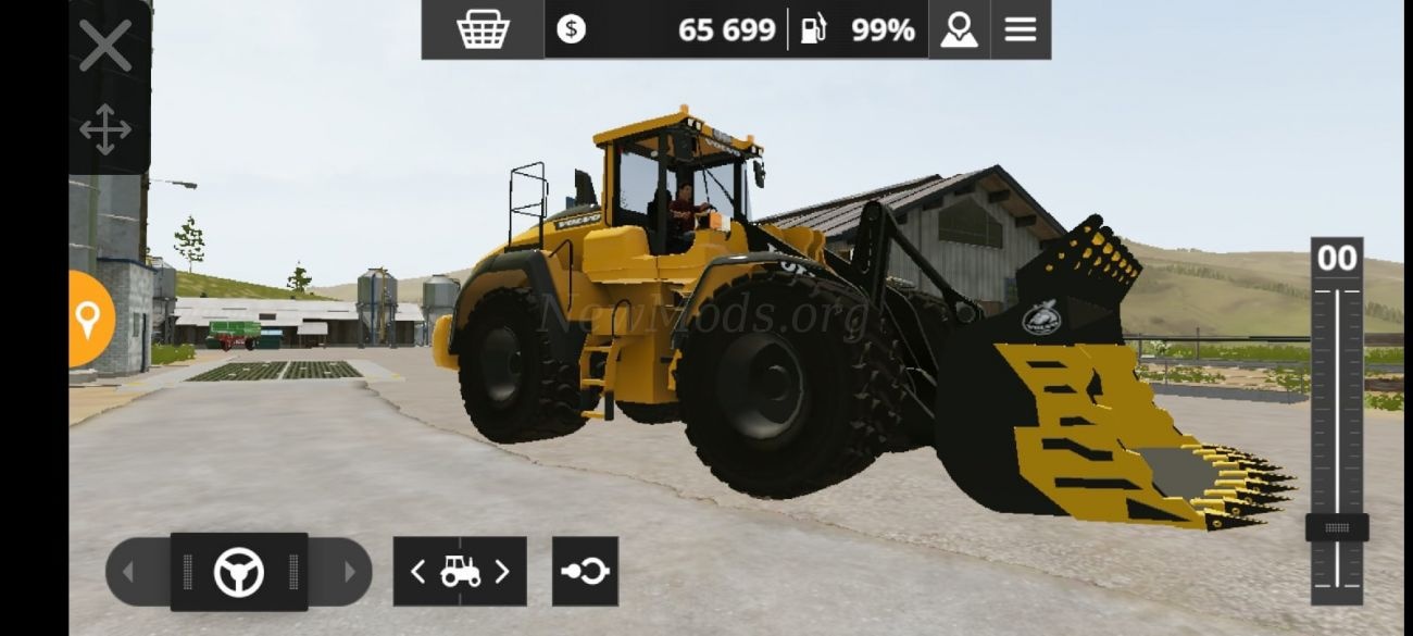 Мод Volvo L220H and Bucket версия 07.09.21 для Farming Simulator 20
