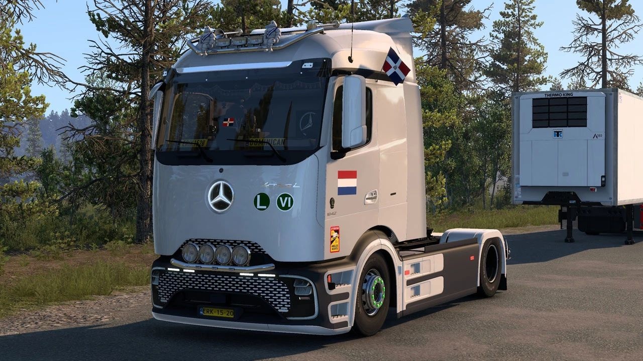 МОД MercedesBenz MP6 New v2.2.20 ДЛЯ EURO TRUCK SIMULATOR 2