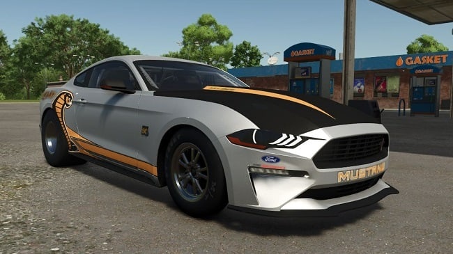 МОД Ford Mustang Cobra Jet 2018 v1.0.0.0 (1.25.x) ДЛЯ FARMING SIMULATOR 2025