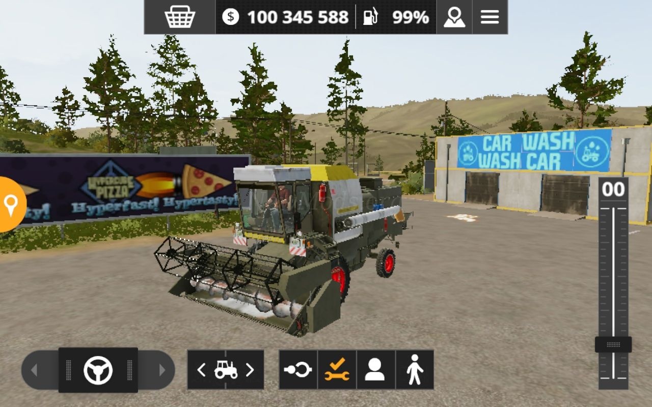 Мод Fortschritt E514 and two Headers версия 26.03.21 для Farming Simulator 20