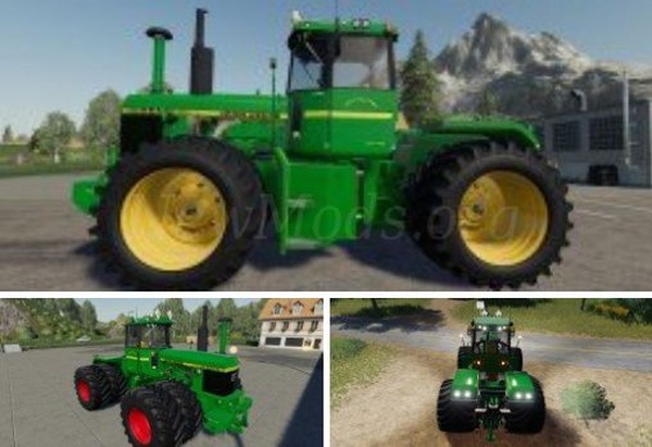 Мод John Deere 8440 версия 12.09.22 для Farming Simulator 20