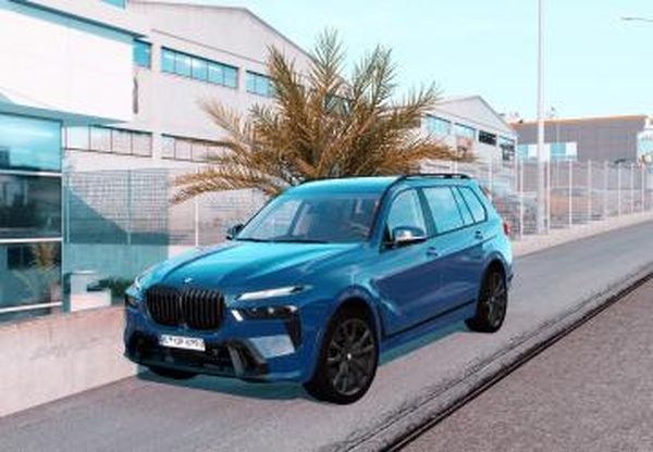 Мод BMW X7 2023 версия 2.5 для American Truck Simulator (v1.61.x, 1.62.x)