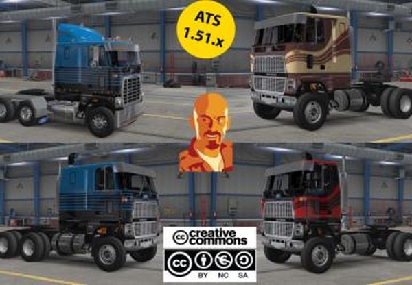 Мод Ford CLT 9000 версия 2.0 для American Truck Simulator (v1.60.x, 1.61.x)