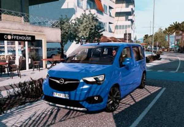 Мод Opel Combo 2023 версия 1.9 для Euro Truck Simulator 2 (v1.61.x, 1.62.x)