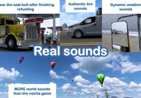 Мод Sound Fixes Pack версия 26.70 для Euro Truck Simulator 2 (v1.61.x)