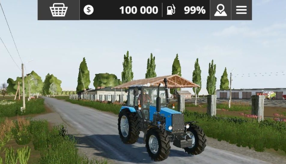 Мод MTZ-1221 Pat версия 270921 для Farming Simulator 20