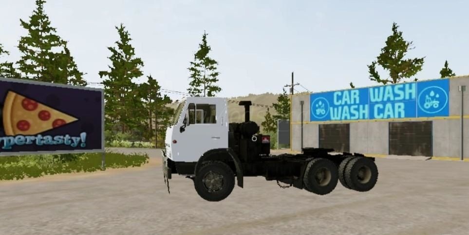 Мод KAMAZ 54101 версия 03.12.21 для Farming Simulator 20