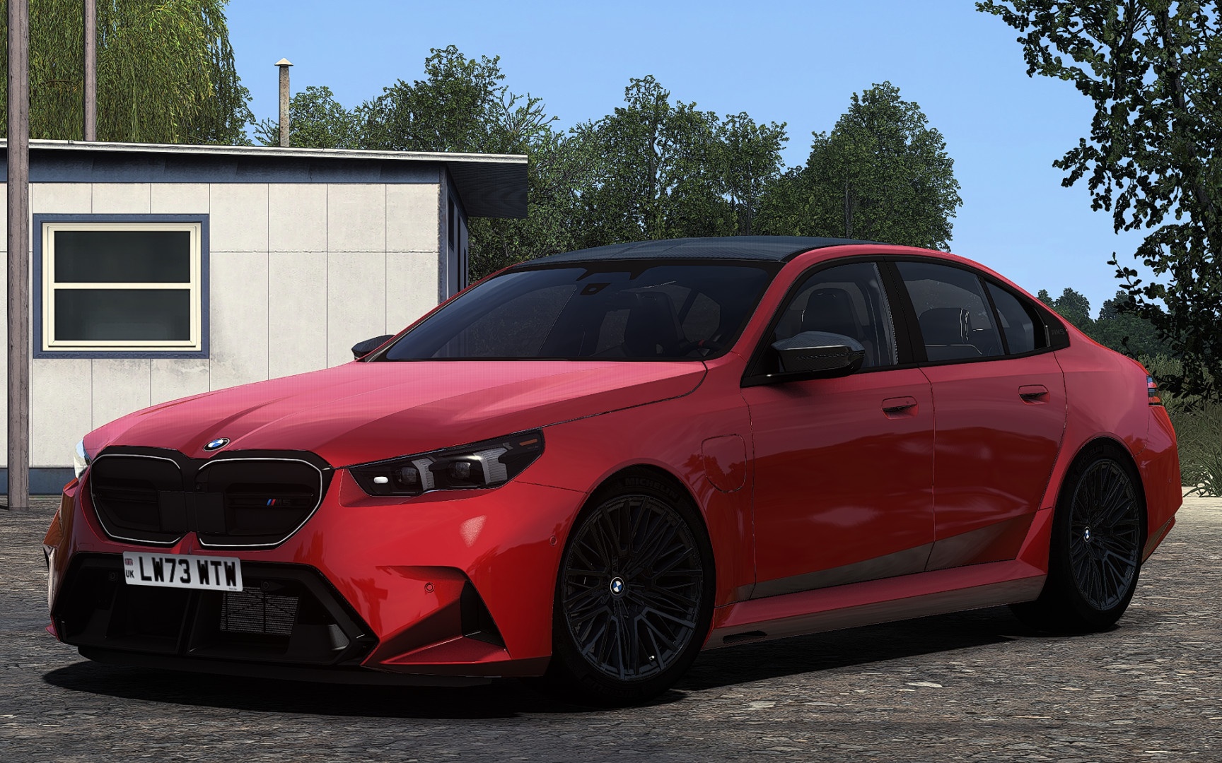 МОД BMW M5 G90 2025 V1.6 ДЛЯ EURO TRUCK SIMULATOR 2