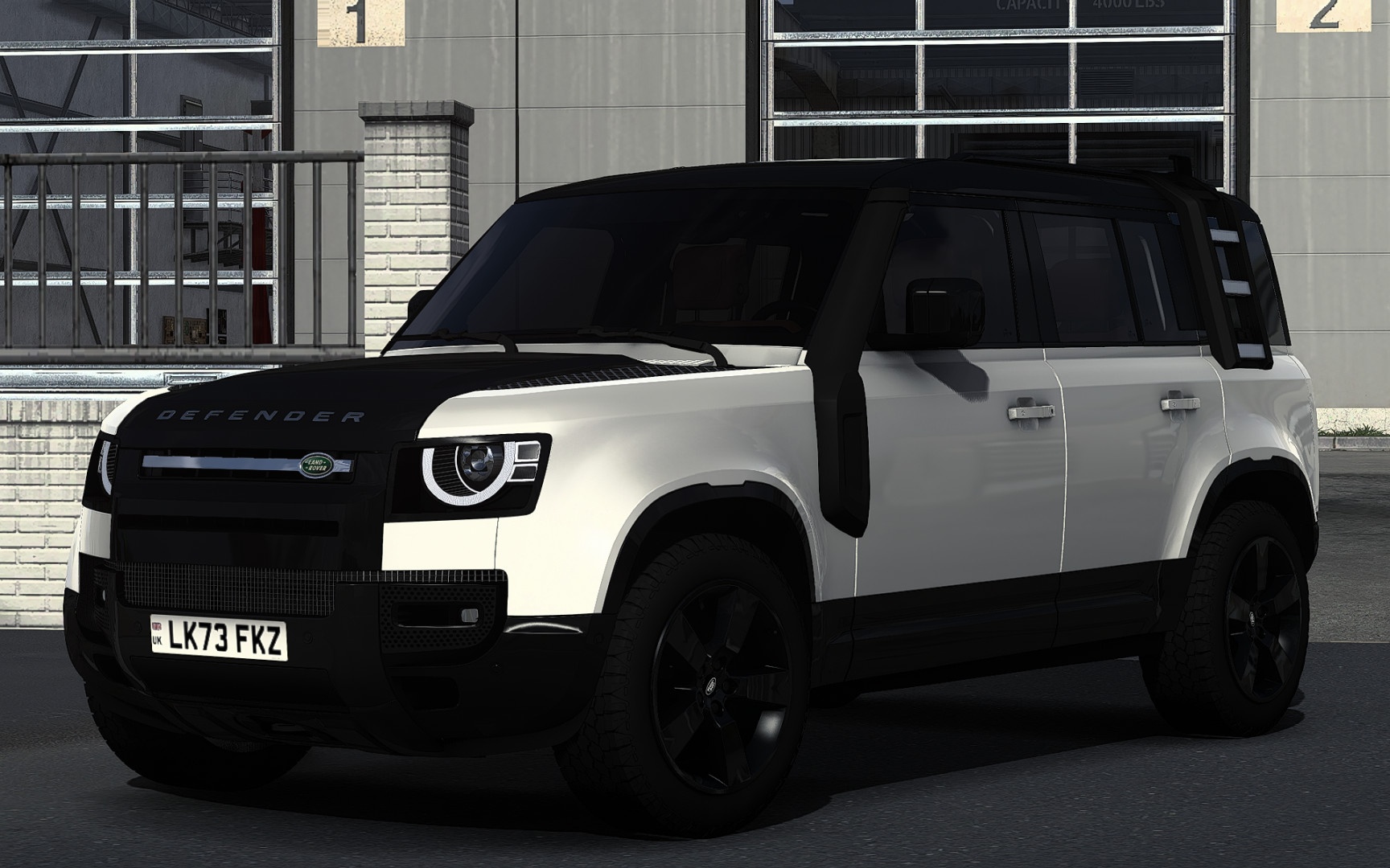МОД Land Rover Defender 110 2023 L663 V2.1 ДЛЯ EURO TRUCK SIMULATOR 2