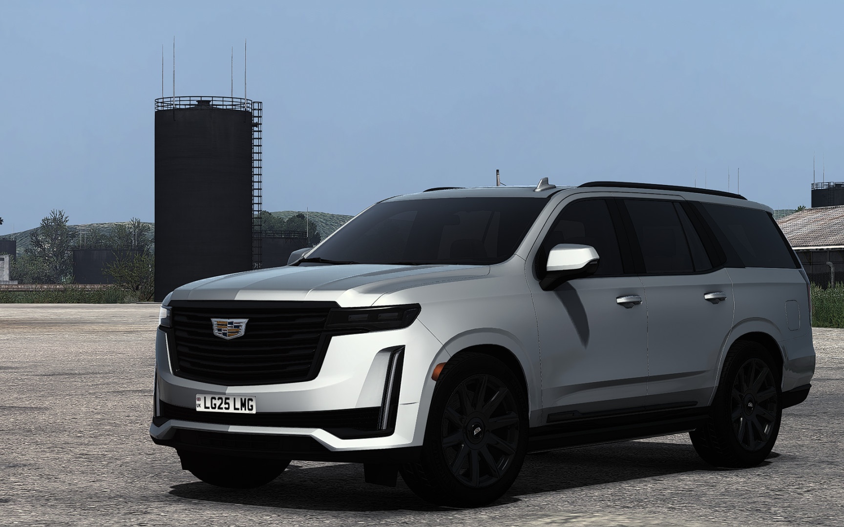 МОД Cadillac Escalade 2021 V2.4 ДЛЯ EURO TRUCK SIMULATOR 2