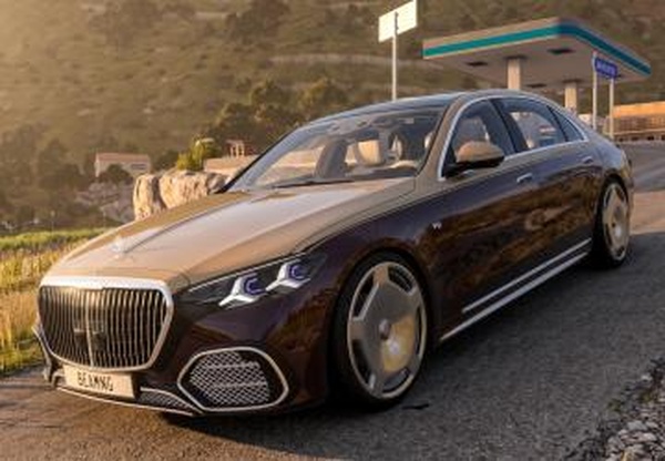 Мод Mercedes-Benz S-Class (W223) (2026) версия 1.0 для BeamNG.drive (v0.40.x)
