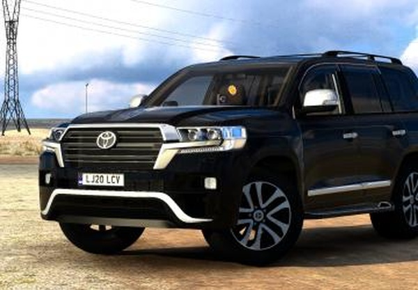 Мод Toyota Land Cruiser 200 ’12 версия 2.6 для American Truck Simulator (v1.61.x, 1.62.x)