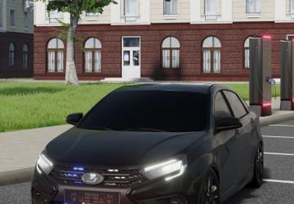 Мод Lada Vesta Sport версия 1.0 для BeamNG.drive (v0.38.x-0.40.x)