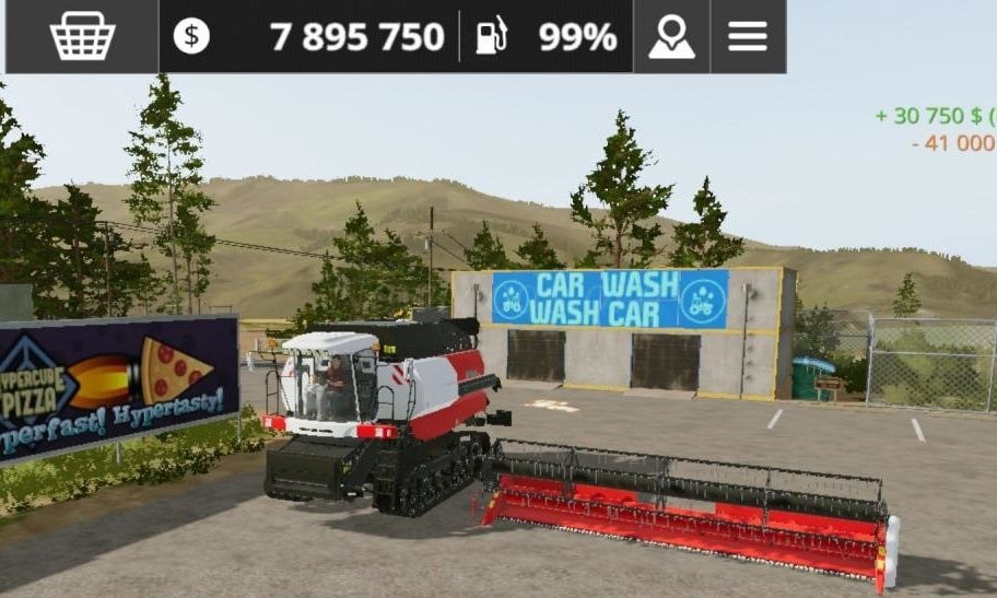 Мод Vector 450 RSM версия 11.10.21 для Farming Simulator 20