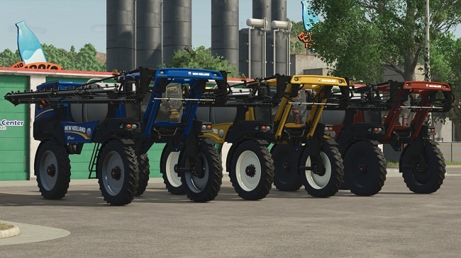 МОД New Holland SP400F v1.1.0.0 (1.25.x) ДЛЯ FARMING SIMULATOR 2025