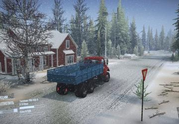 Мод Зима «Оттепель» версия 1.6 для Spintires: MudRunner (v25.02.21)