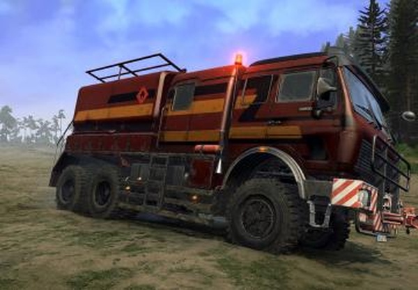 Мод Mercedes NG 3850 версия 1.0 для Spintires: MudRunner (v25.02.21)