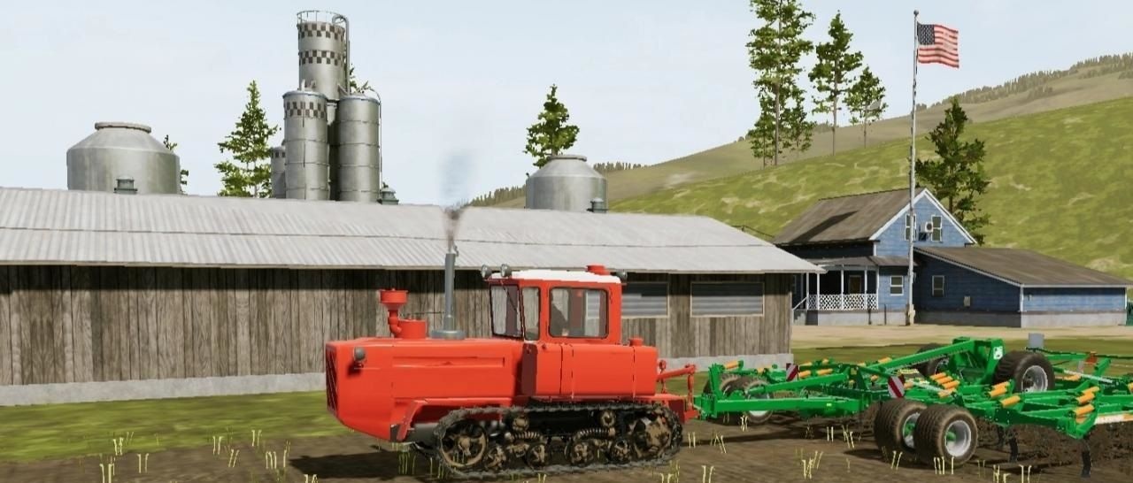 Мод DT-175C Tracked версия 21.02.22 для Farming Simulator 20