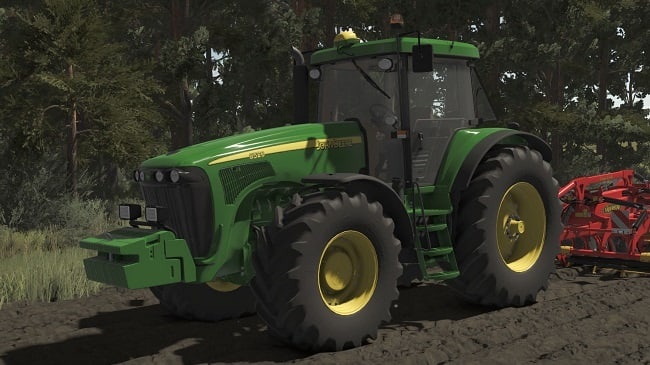 МОД John Deere 8020 Series v1.1.0.0 (1.25.x) ДЛЯ FARMING SIMULATOR 2025