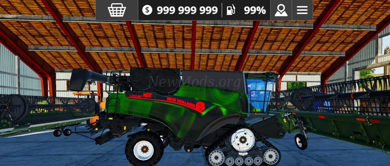 Мод New Holland NOS CR1090 версия 21.02.22 для Farming Simulator 20