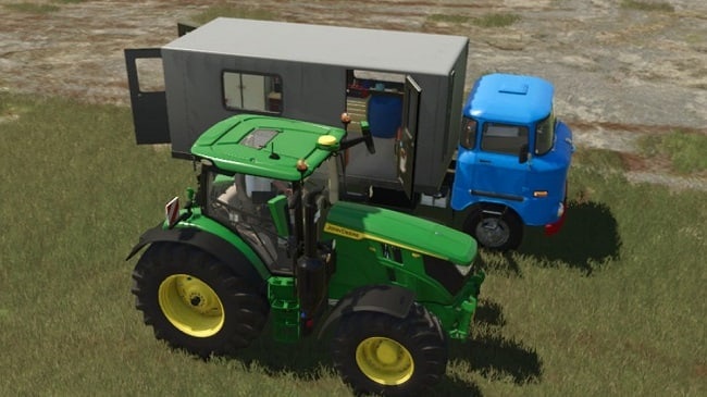 МОД IFA W50 Service Truck v1.0.0.1 (1.25.x) ДЛЯ FARMING SIMULATOR 2025