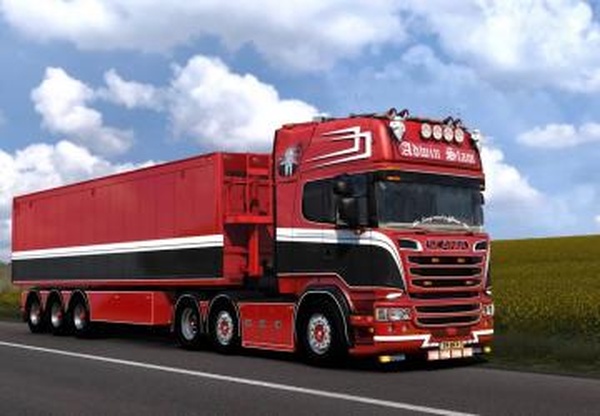 Мод Scania R560 Adwin Stam версия 8.3 для Euro Truck Simulator 2 (v1.61.x)