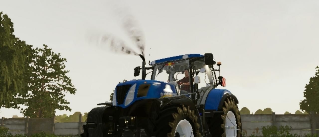 Мод New Holland T7 версия 06.03.22 для Farming Simulator 20