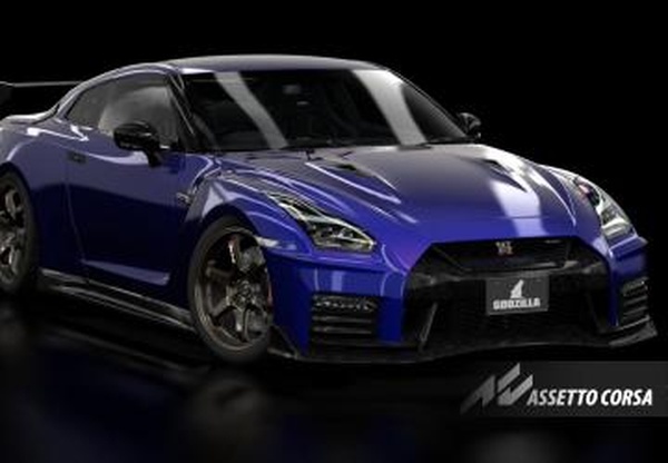 Мод Nissan GT-R R35 2017 Godzilla версия 1.0 для Assetto Corsa