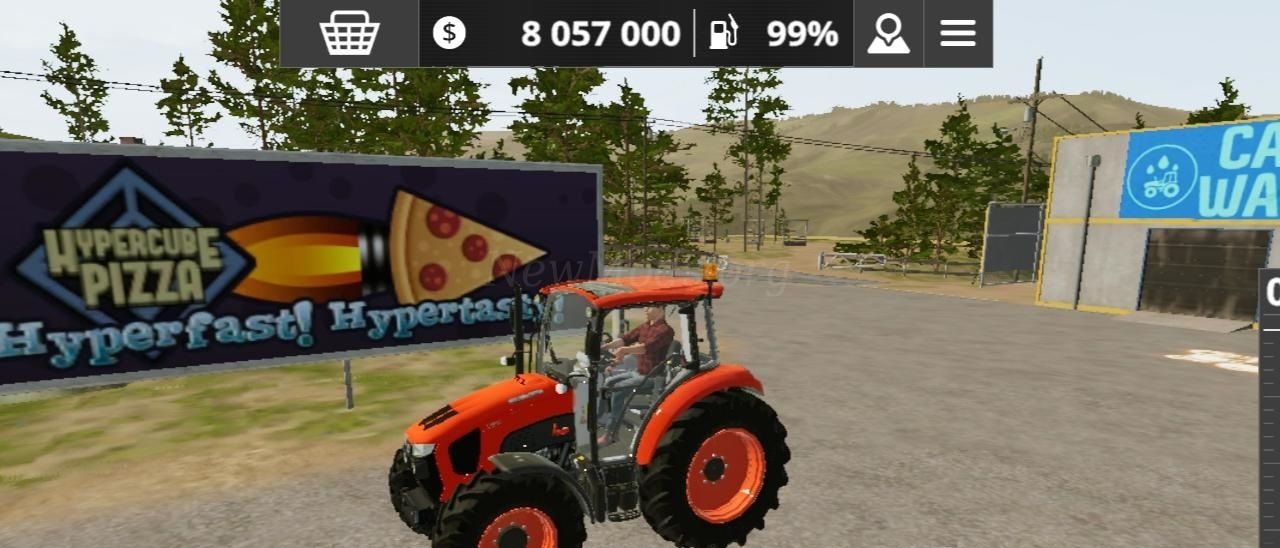 Мод Kubota M5111 Japanese версия 29.06.22 для Farming Simulator 20