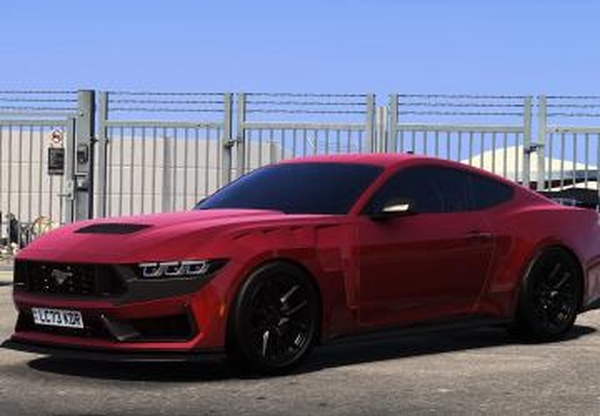 Мод Ford Mustang Dark Horse S650 2026 версия 1.1 для American Truck Simulator (v1.62.x)
