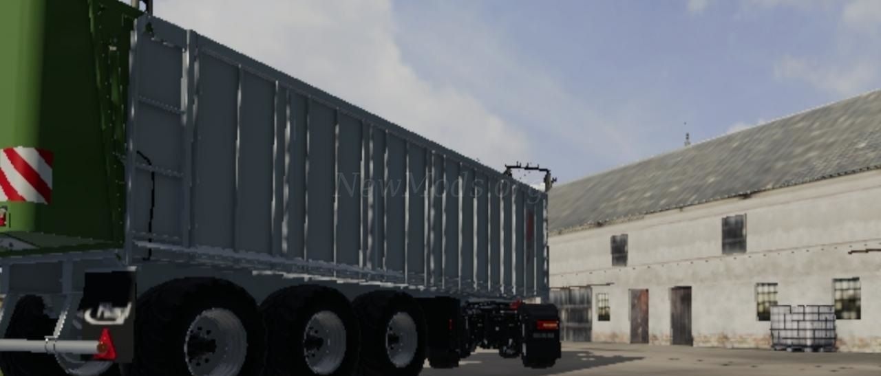 Мод Fliegl ASS 398 Semitrailer версия 07.05.22 для Farming Simulator 20