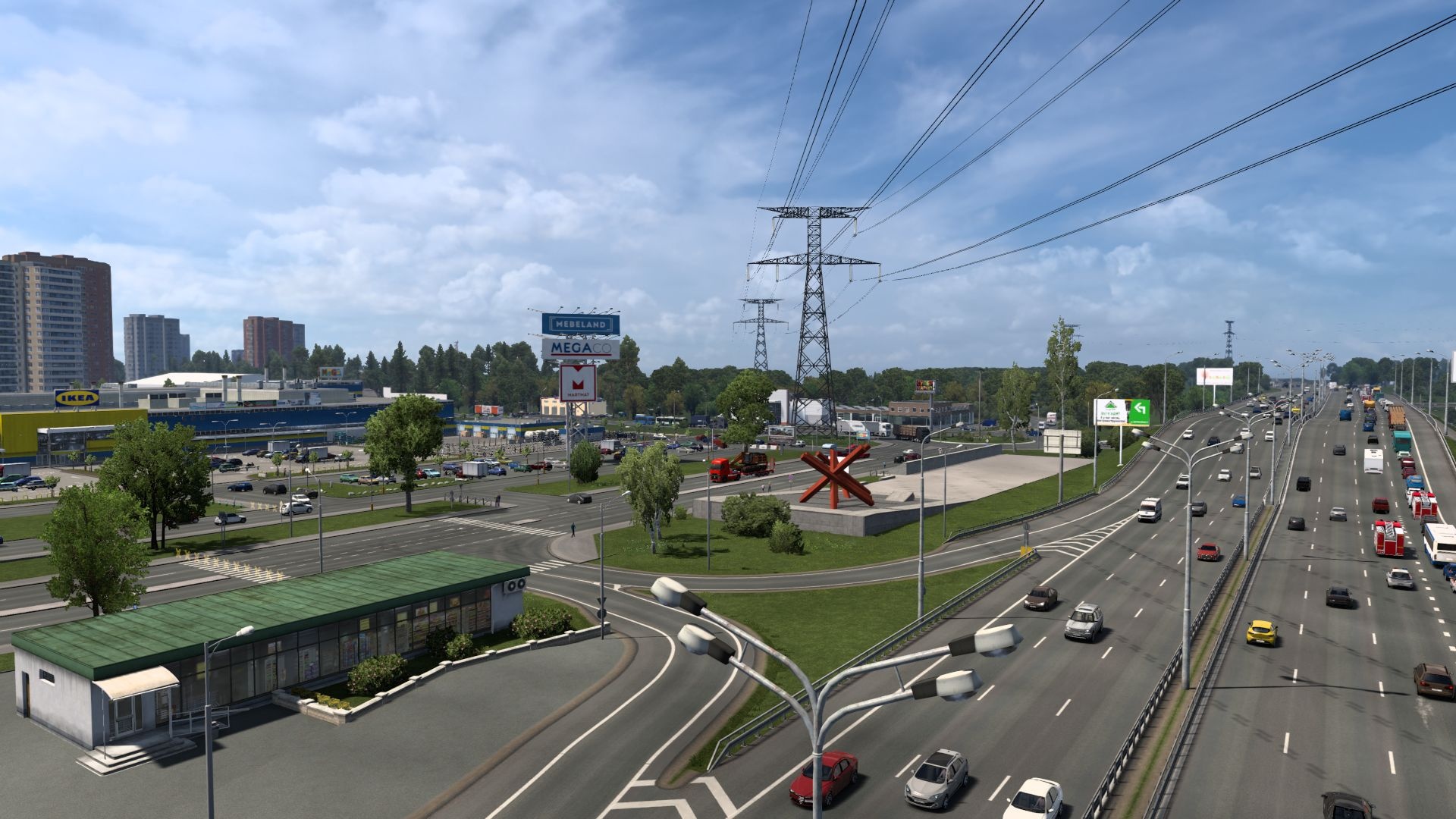МОД Сборка карт России и Беларуси v1.61 ДЛЯ EURO TRUCK SIMULATOR 2