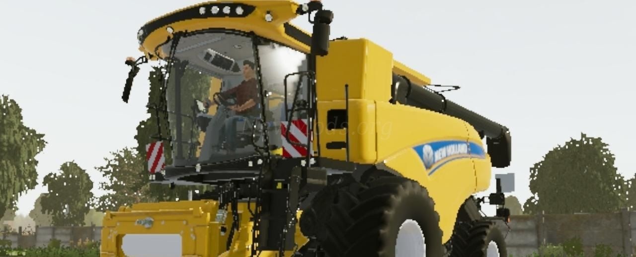 Мод New Holland CR 6 версия 12.05.22 для Farming Simulator 20