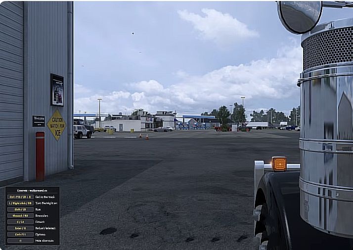 МОД Walkaround v1.12.0 ДЛЯ EURO TRUCK SIMULATOR 2